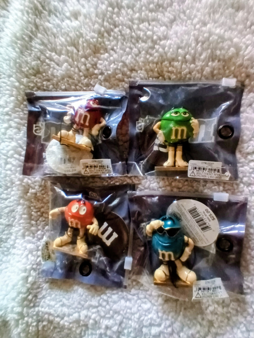 Set Of 4 M&M Monet Eggs
